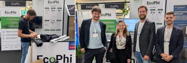 EcoPhi at “The Smarter E Europe” in Munich, Germany