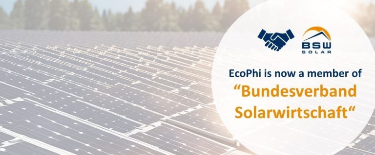 EcoPhi is now a member of “BSW – Bundesverband Solarwirtschaft e.V”